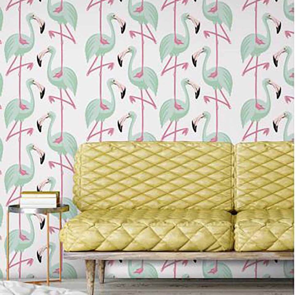 papier peint Flamingo de Paper Mint