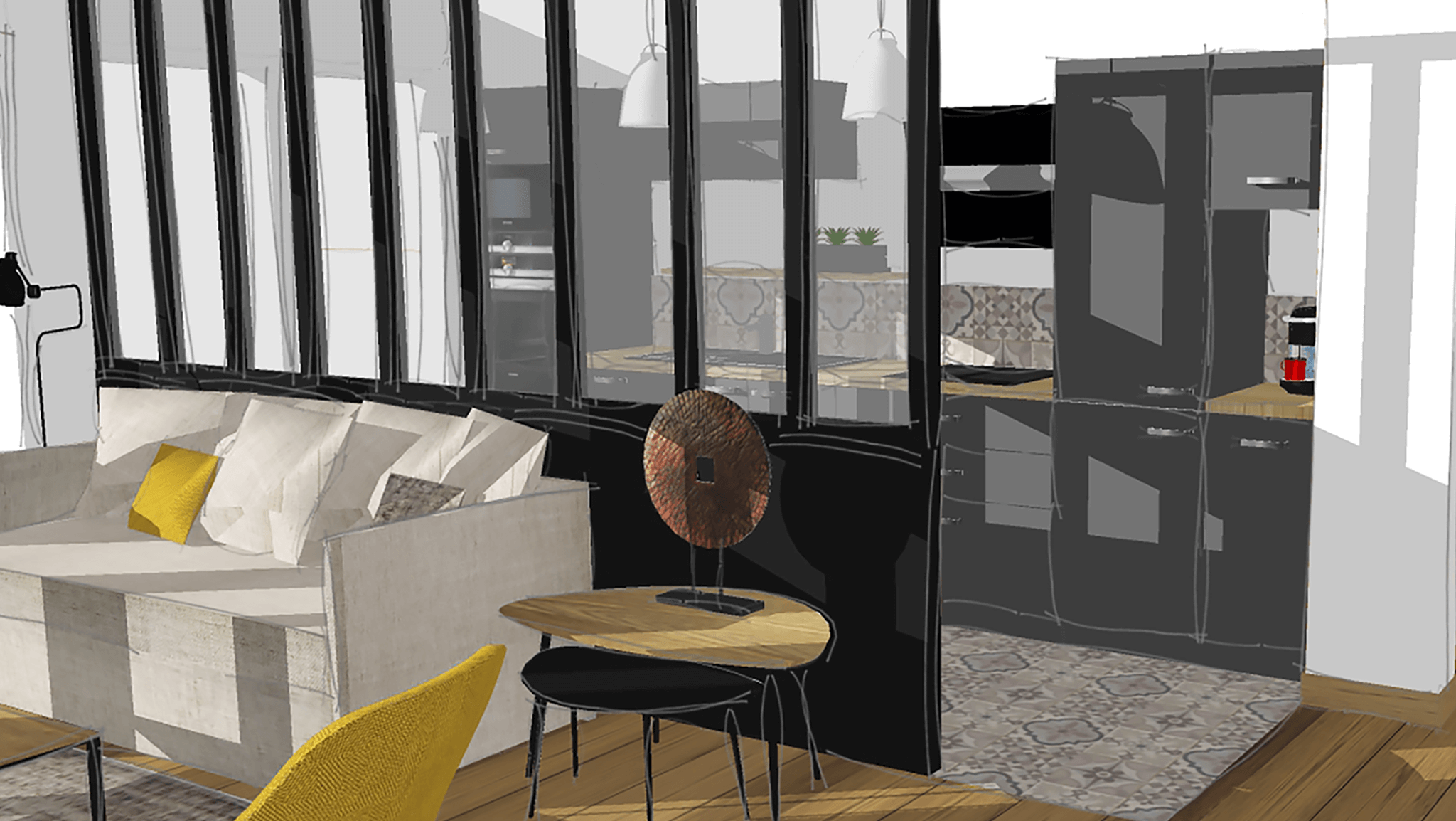 Votre projet - croquis/esquisses