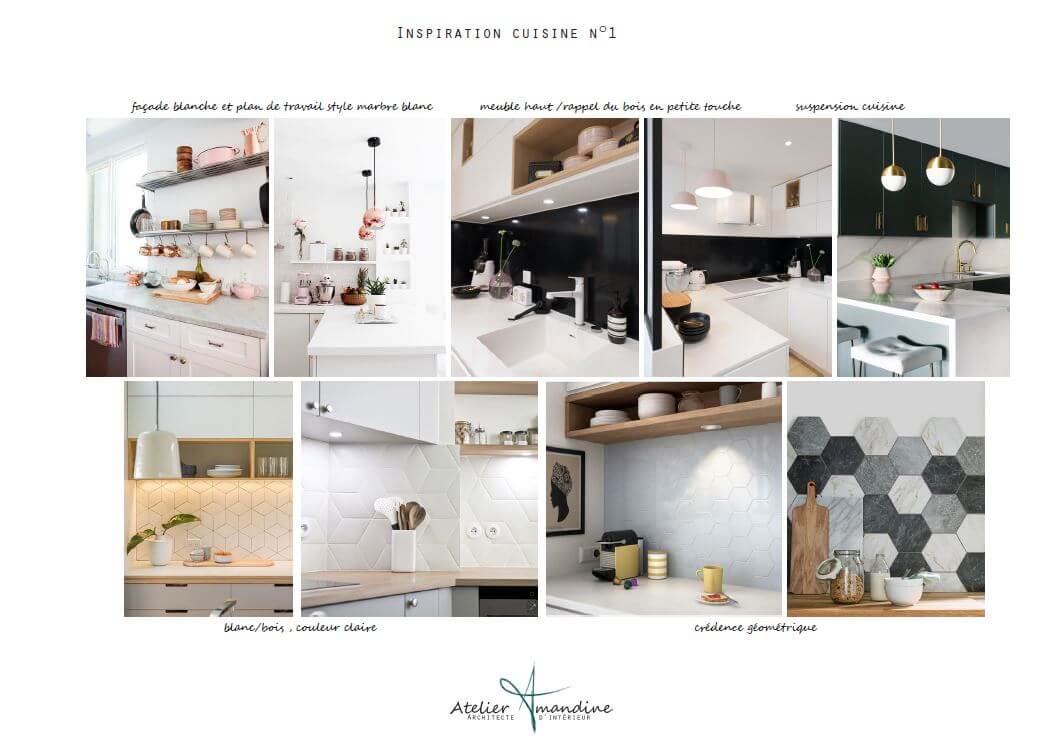 Votre projet - planche tendance/couleurs/matériaux